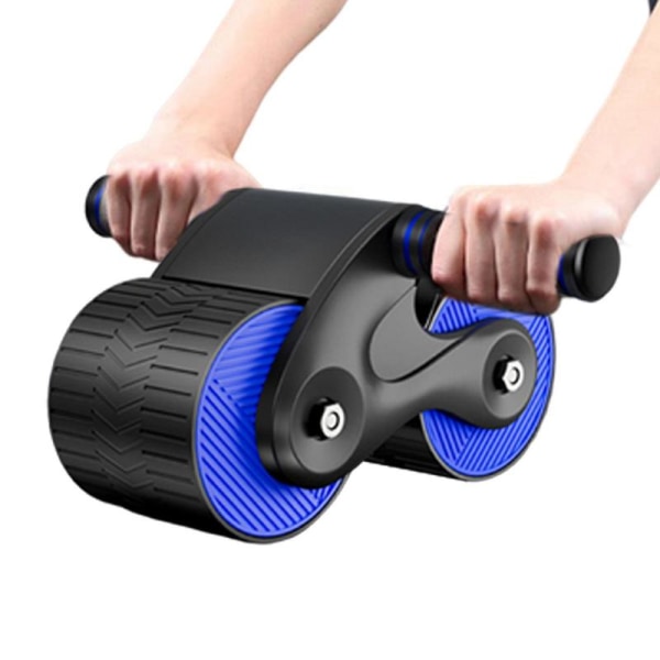 Fitness Abdominal Wheel Automatisk Rebound Ab Rolle Blue 2