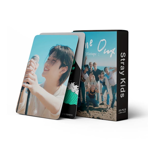 55st/ Set Kpop ASTRO fotokort Stray Kids Time Out lomo kort V lisa fotokort AT-2
