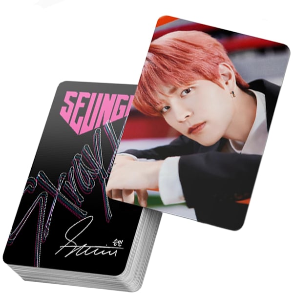 Kpopbp Stray Kids Fotokort 60 st Skz Rock Star Album Phot Por Seungmin