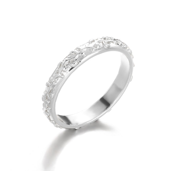 Magic Power Ringen Med Mystiska Upphöjda Linjer För Kvinnor Män Smycken Magiker Nödvändiga Fingerringar JZ2515S-2 7