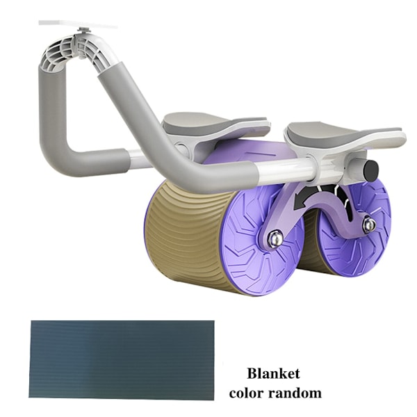 Gym Multifunktion Fitness Automatic Rebound Abdomi Purple