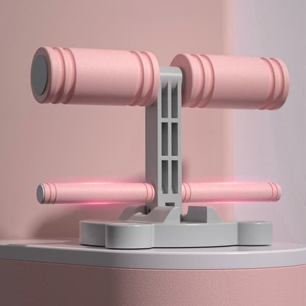 Ab Rollers Gymutrustning Tränad Mage Armar Th Pink/Double Pole