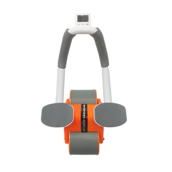 Ny version Ab Two Wheels Roller Automatic Rebound Ab Wheel Roller Abdominal Core Trainer