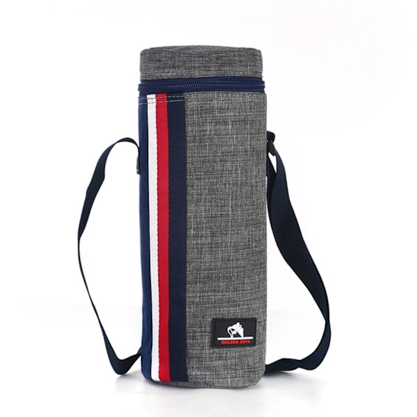 1 st Resebärbar thermal 1,5L flaskkylväskor Campingtillbehör Isolerad vattenflaskvärmare F