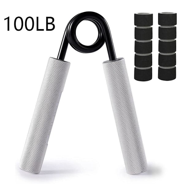 100lb-350lb Handgrepp Armtränare Gym Underarmstränare för återhämtning av fingermuskler 100 lbs