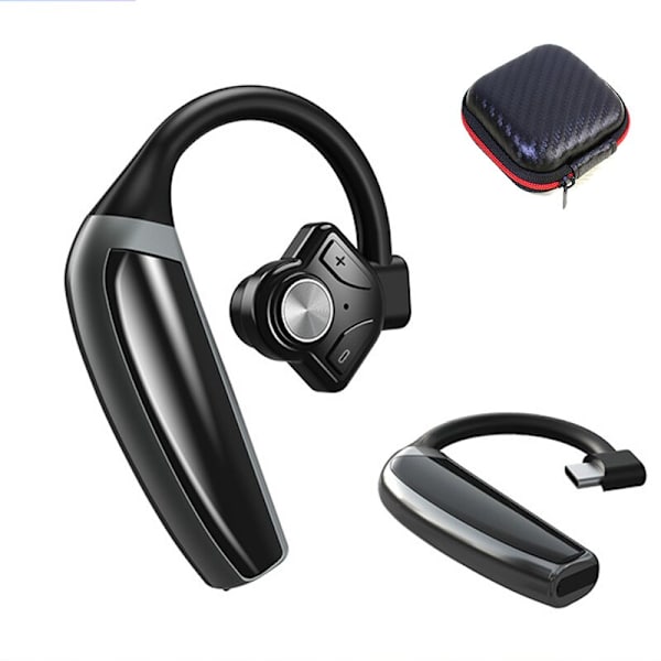 B1 Bluetooth hörlurar Brusreducerande öronkrok h Black with box