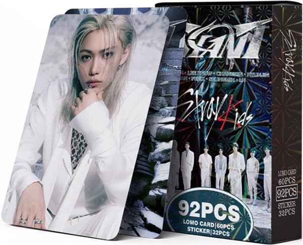 Kpopbp 3-pack/180 st Barn Stray Photocards 96 st Peg