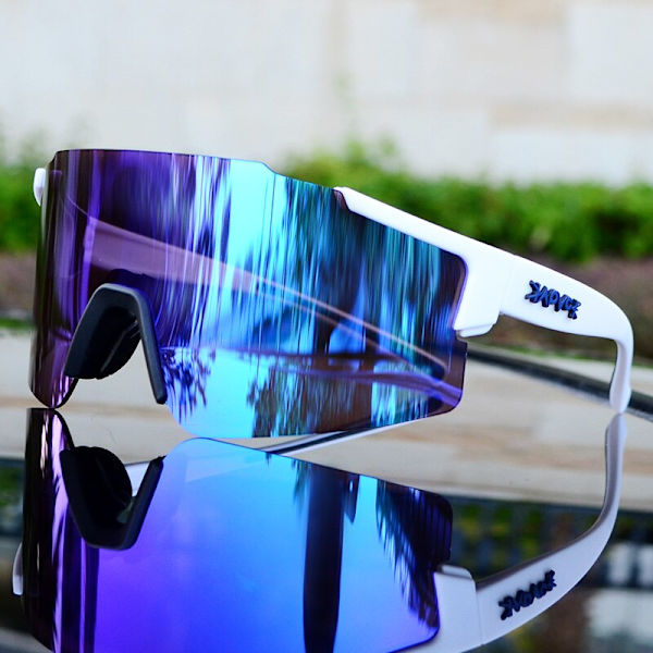 KAPVOE Polarized Cykelglasögon MTB Glasögon Cykelglasögon Cykel Sport Solglasögon MTB Cykelglasögon Oculos Ciclismo Men UV400 KE9047-01-1 KE9047-02