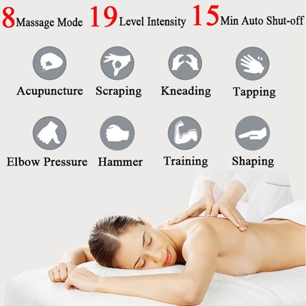 Fjärrkontroll EMS Muskelstimulator Smart Electric Fitness Magträning Viktminskning Klistermärken Kroppsbantning Massager TYPE01M02