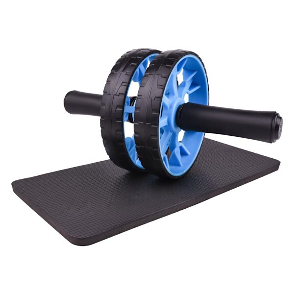 AB Wheel Push Up Bar Träning Hem gymutrustning f Clear