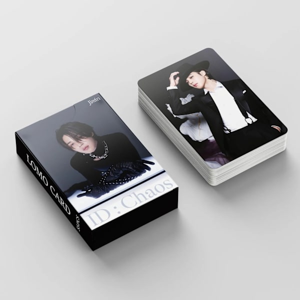 55st/ Set Kpop LE SSERAFIM fotokort Jimin ID Chaos lomo Kort Kep1er FELSÖKARE Fotokort 01