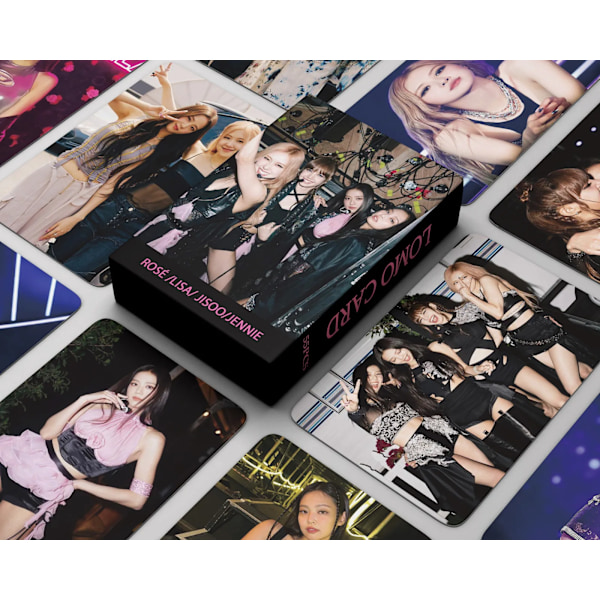 55st/kartong Kpop IVE WAVE fotokort gidle I feel lomo cards Wonyoung solo fotokort för studentpresenter 07