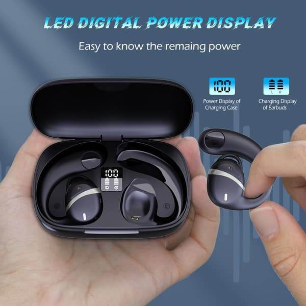 2023 kvalitetssport Bluetooth hörlurar No In Ear White