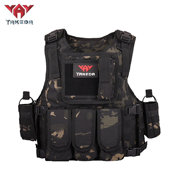 Yakeda Cross-Border Special Amfibieväst Utomhusträning Skyddsväst Real Cs Väst Black CP All yards