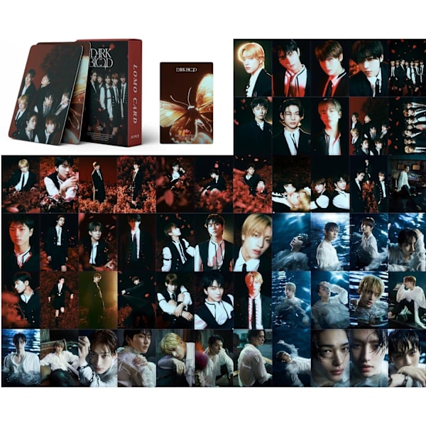 Kpop ENHYPEN Photocard 55st Enhypen Lomo Cards Enhypen Dark BLOOD Nytt album Lomo Cards Enhypen Poster Cards for Fans