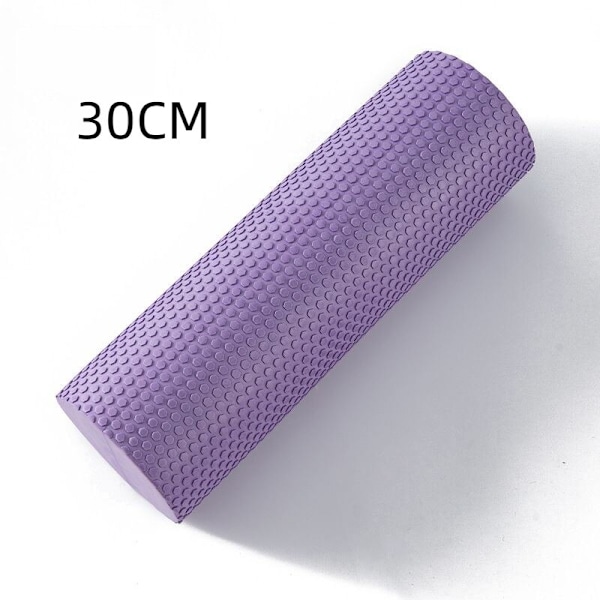 Foam Roller Muskelmassage Gym Yoga Myofascial Release Roll Column For Sports Shaft Fitness Lumbar 30CM 45CM 60CM 90CM Purple 30CM