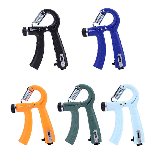 Handträningsgrepp Handledsträning Bärbar Underarmsgreppsförstärkare Handledsrehabiliteringsutvecklare för män Kvinnor Gymutrustning B Red