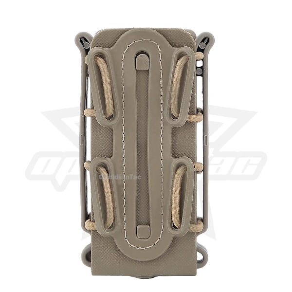9 mm Mag-påsar Pistol Magasinficka Soft Shell Magasinficka Taktisk Gevär Fast Mag-hållare för bälte Molle Sytem TN- 1pc