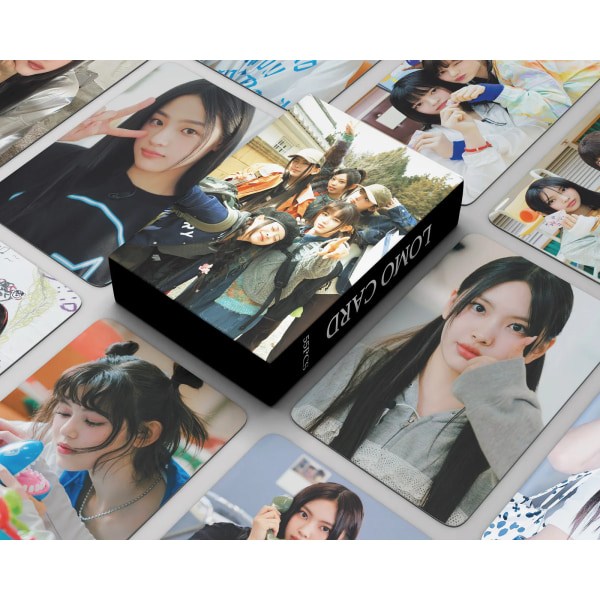 55st/ Set Kpop Itzy Kill My Doubt lomo-kort SATSA PÅ MIG Fotokort Sju album Fotokort för fansamlingskort 05
