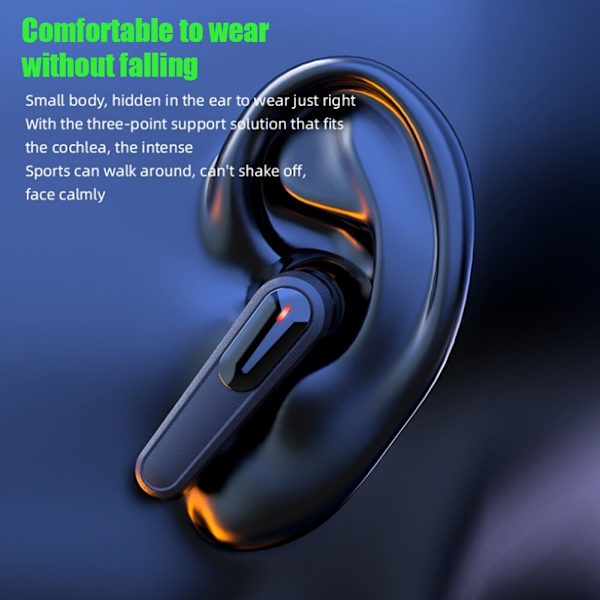 Pro60/80 Binaural Wireless TWS Trådlös Bluetooth PRO 60