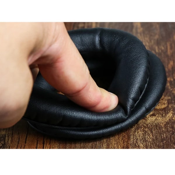 Ersättande öronkuddar i proteinläderskum för Bose för tyst komfort 2 QC25 AE2 QC2 QC15 AE2I QC35 SoundTrue hörlurar black black