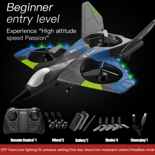 V27 Rc Foam Plane med 4K kamera Flygplan Segelflygplan Radio Control Helikopter EPP Foam Fjärrstyrda flygplansleksaker för pojkar Barn V27-BU-2B With 4K