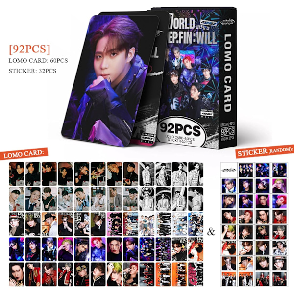 Kpopbp Ateez Album El Mundo Ep.Fin: Se Fotokort Kpop Present