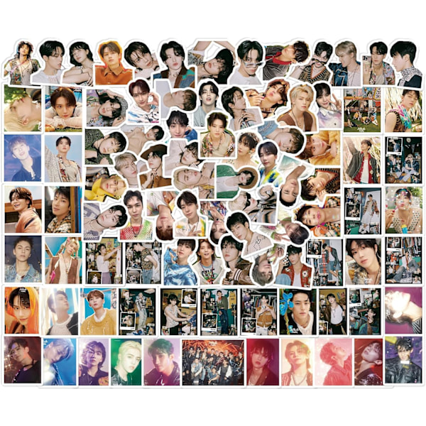 Kpopbp Seventeen Klistermärken Nytt Album Merch 90 st Portá