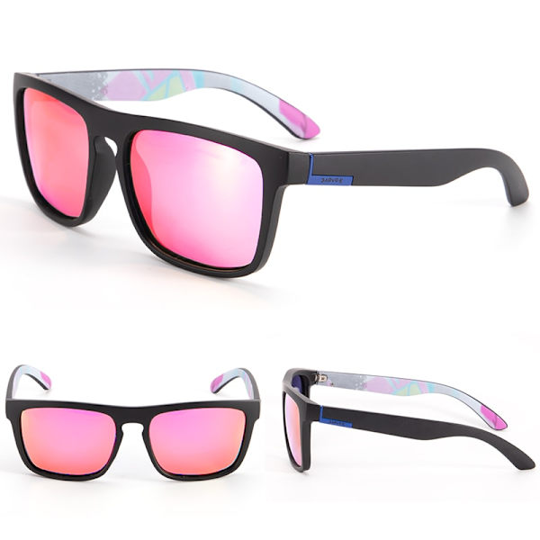 KAPVOE Polarized Nytt mode Klassiskt fyrkantigt män Solglasögon UV400 Fiske Körglasögon Cykelglasögon Sport Bergsglasögon PYB-07 PYB-01