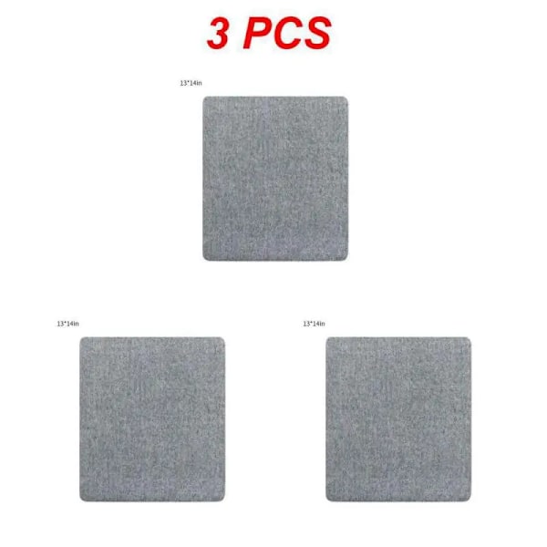 1~5PCS tum tjock strykullsdyna Bärbar högtemperaturbeständig strykbräda Effektiv ullpressmatta för resor Style B 3pcs