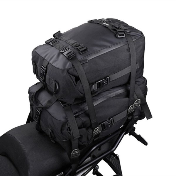 Motorcykel baksätesväska Ryggsäck 10L20L30L Vattentät Bagagepaket Multifunktionell 4 IN 1 Utomhusåkning Motocrossförvaring Yellow 30
