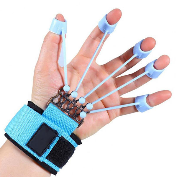 5st Finger Exerciser Compact Finger Gripper Ergonomisk design Styrketräning Handstärkare Rehabiliteringsträning C