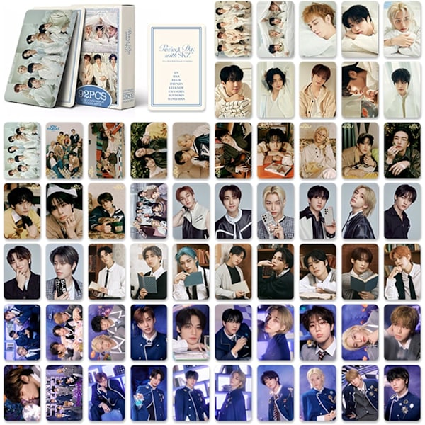 Kpopbp Stray Kids Fotokort 60 st Skz Rock Star Album Phot Día Perfecto