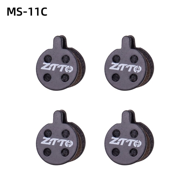 ZTTO MTB 4 par halvmetalliska skivbromsbelägg för cykel för M8020 M6100 MT200 Universal E9 DB ER MT6 MT4 Cykeltillbehör MS-11C