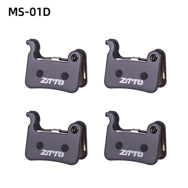 ZTTO MTB 4 par halvmetalliska skivbromsbelägg för cykel för M8020 M6100 MT200 Universal E9 DB ER MT6 MT4 Cykeltillbehör MS-01D