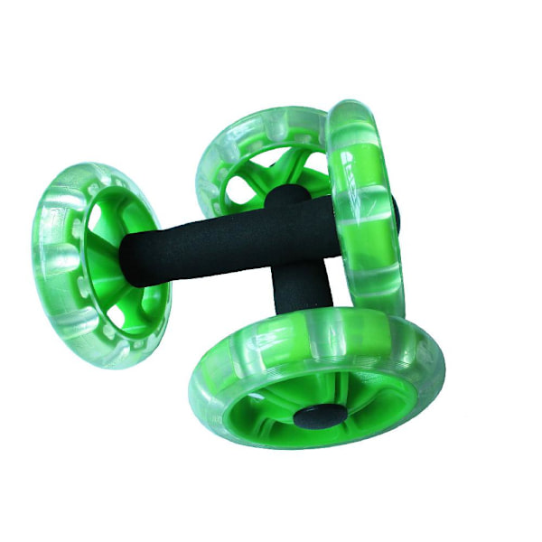 AB Wheel Rollers Fyrhjuligt muskeltränarhjul Green