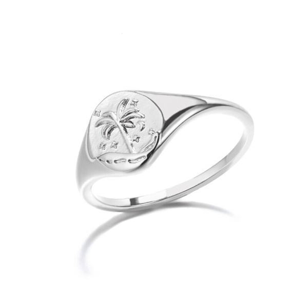 Punkstil Geometriska Stora Ringar Rostfritt Stål Justerbara Breda Ringar För Rock Kvinnor Män Smycken anillo hombre Clear Resizable