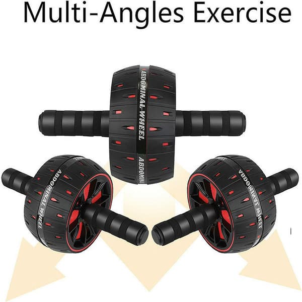 Big Ab Roller för Abs Workout Ab Roller Wheel Exer black