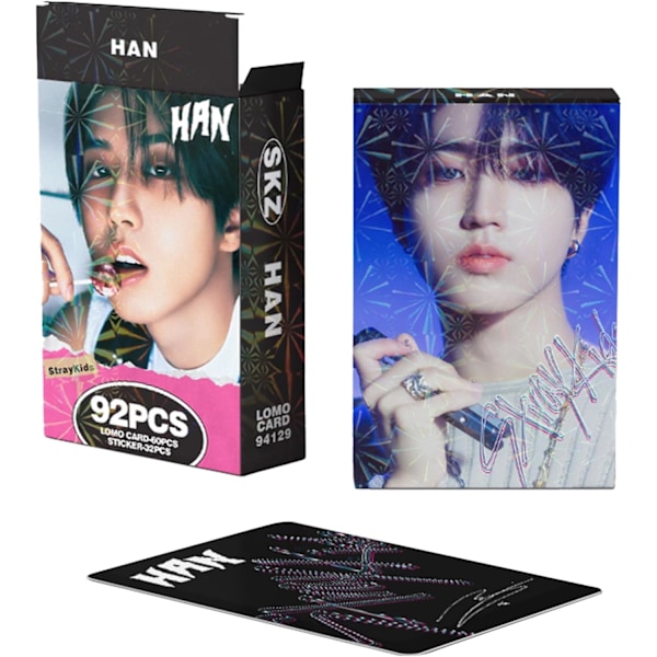 Kpopbp Stray Kids Fotokort 60 st Skz Rock Star Album Phot Han