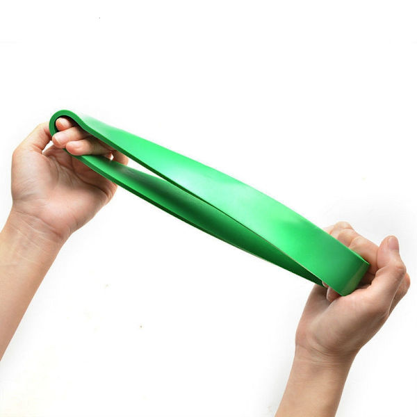 Träning Fitness Gummi Träning Gym Styrka Motstånd Band Pilates Sport Gummi Fitness Band Crossfit Träningsutrustning 10 25LBS 305MM