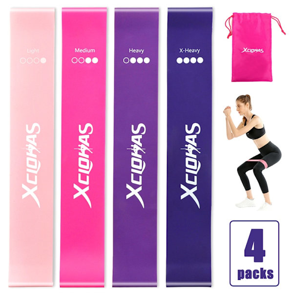 Träning Fitness Gummi Träning Gym Styrka Motstånd Band Pilates Sport Gummi Fitness Band Crossfit Träningsutrustning 15 45LBS 305MM