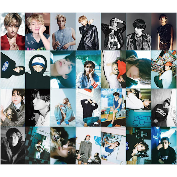 Kpopbp V Fotokort Första Fotoalbum Merch Kpop Lomo Ta