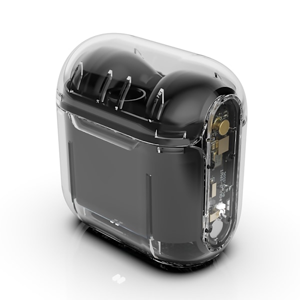 2023 TWS Bluetooth 5.3 Trådlösa hörlurar Black