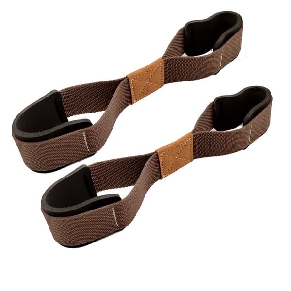 Body BuildingWeight Lifting Hand handledsbälte Protec brown