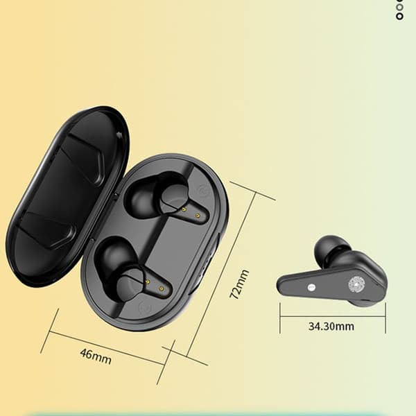 2023 In-Ear Earphone Wireless Bluetooth 5.0 Headph White