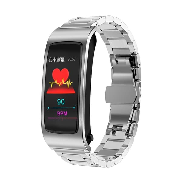 2022 Bluetooth hörlurar smart watch med mikrofon Silicone strap box