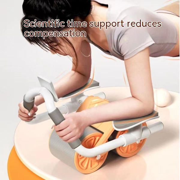 2 i 1 Belly Wheel Abdominal Wheels Automatisk Rebo no timer with pad