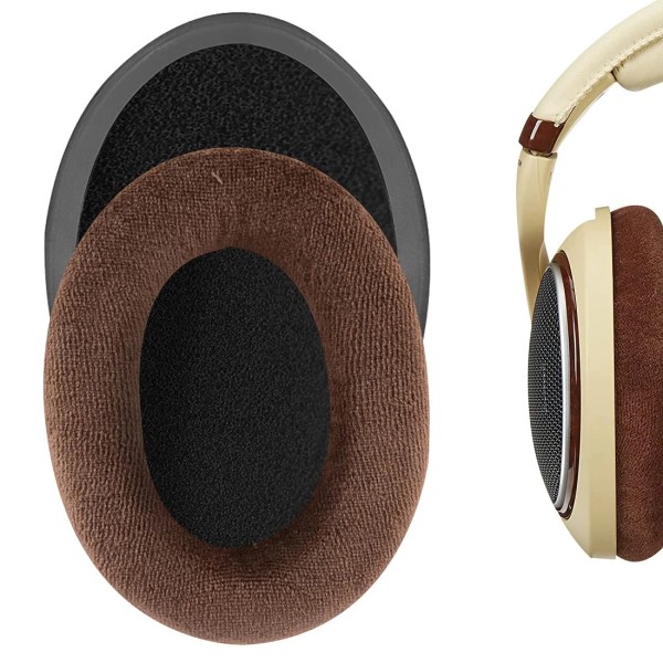 Ersättnings öronkuddar för Sennheiser HD598 HD598 Cs HD598SE HD 598 SR HD518 HD558 HD595 HD599 HD569 HD579 Hörlurar Öronkuddar black flannel