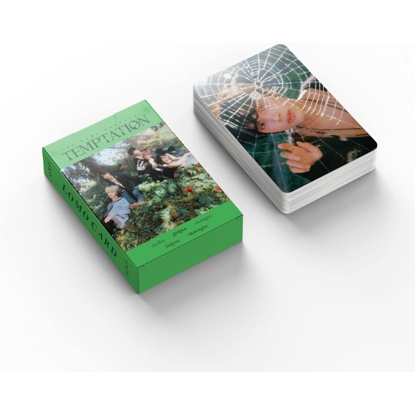 Kpop 55st TXT-fotokort TXT Temptation Novel Album-kort TXT Mini Lomo-kort TXT 2023 Fotokort Present till fans