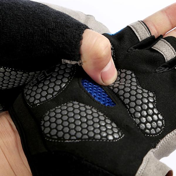Andas Half Finger Gym Hantlar Handskar Män Wo Ordinary Black M